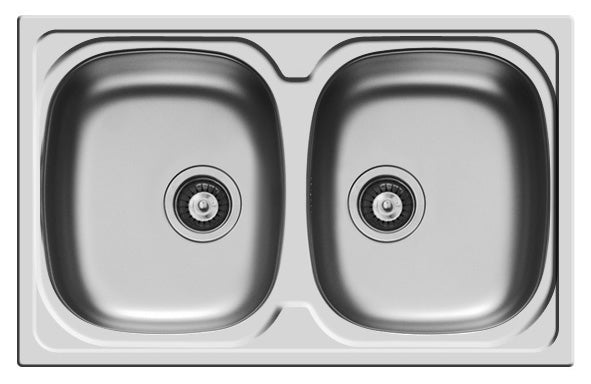 Chiuveta Inox SPARTA  79x50 2B SM