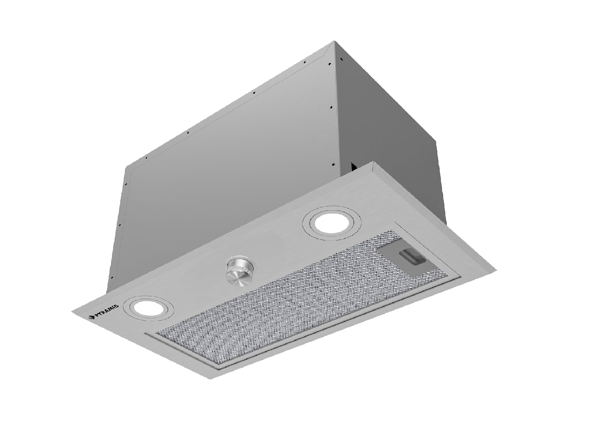 Hota total incorporabila Pyramis MD 52cm Inox Knob