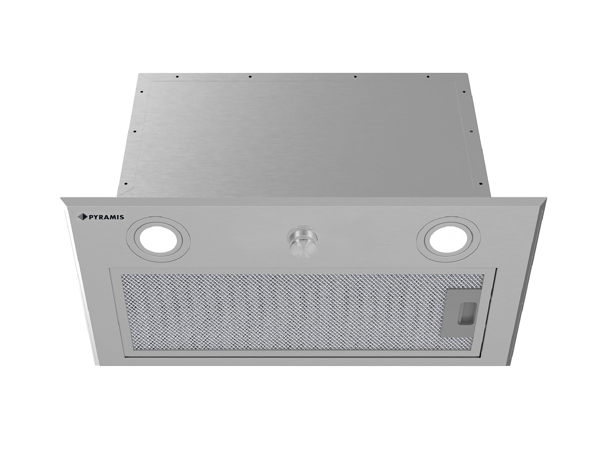 Hota total incorporabila Pyramis MD 52cm Inox Knob