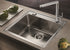 Chiuveta inox Pyramis PELLA 57x52 1B