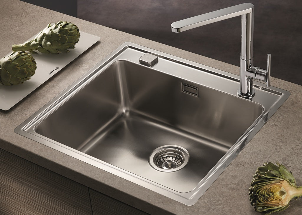 Chiuveta inox Pyramis PELLA 57x52 1B