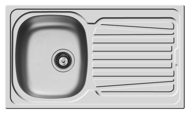 Chiuveta Inox SPARTA 86x50 1B 1D SM