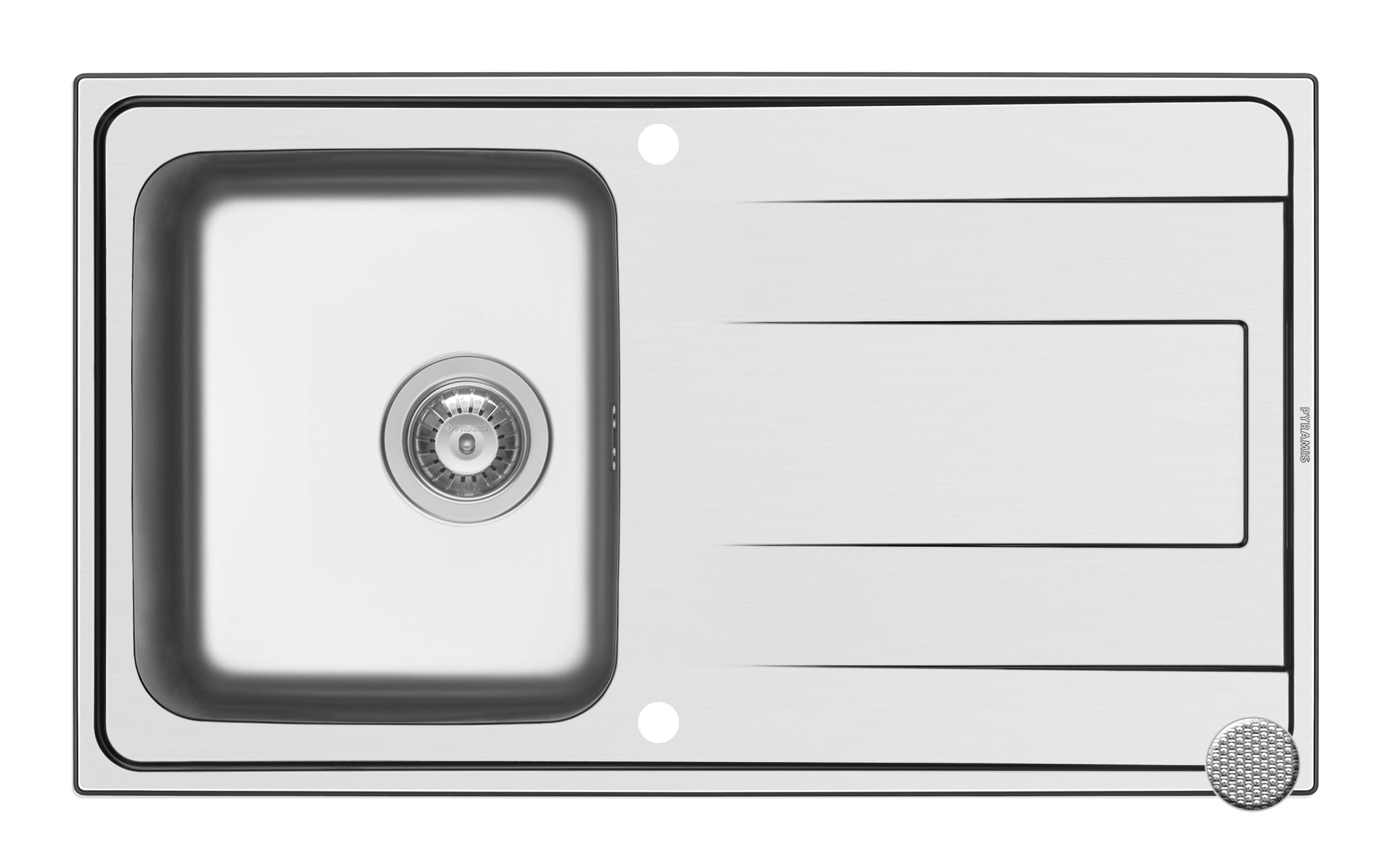 Chiuveta Inox Pyramis ALEA 860mm*500mm