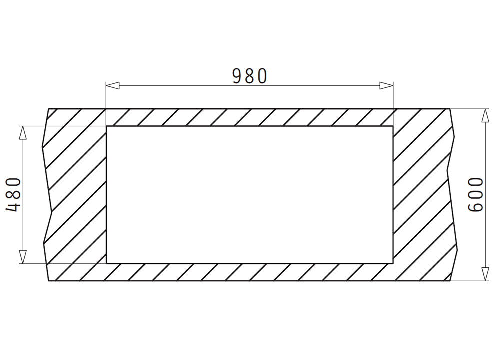 Chiuveta Inox Pyramis ALEA, 100x50 1 1/2B 1D, adancime 180mm, reversibila, montare pe blat, finisaj lucios