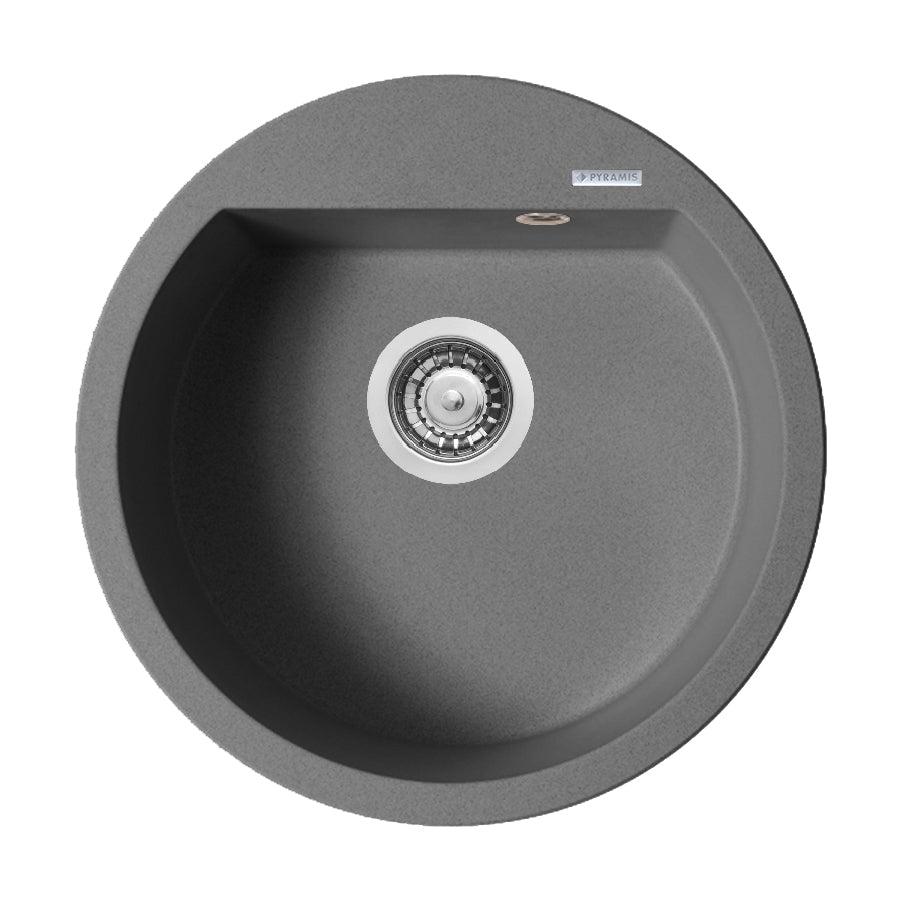 Chiuveta Granit Alazia Ø51 1B Iron Grey