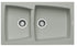Chiuveta Granit Caldera - Metal Aluminium 1000mm*510mm