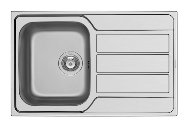 Chiuveta Inox ATHENA 79x50 1B 1D SM