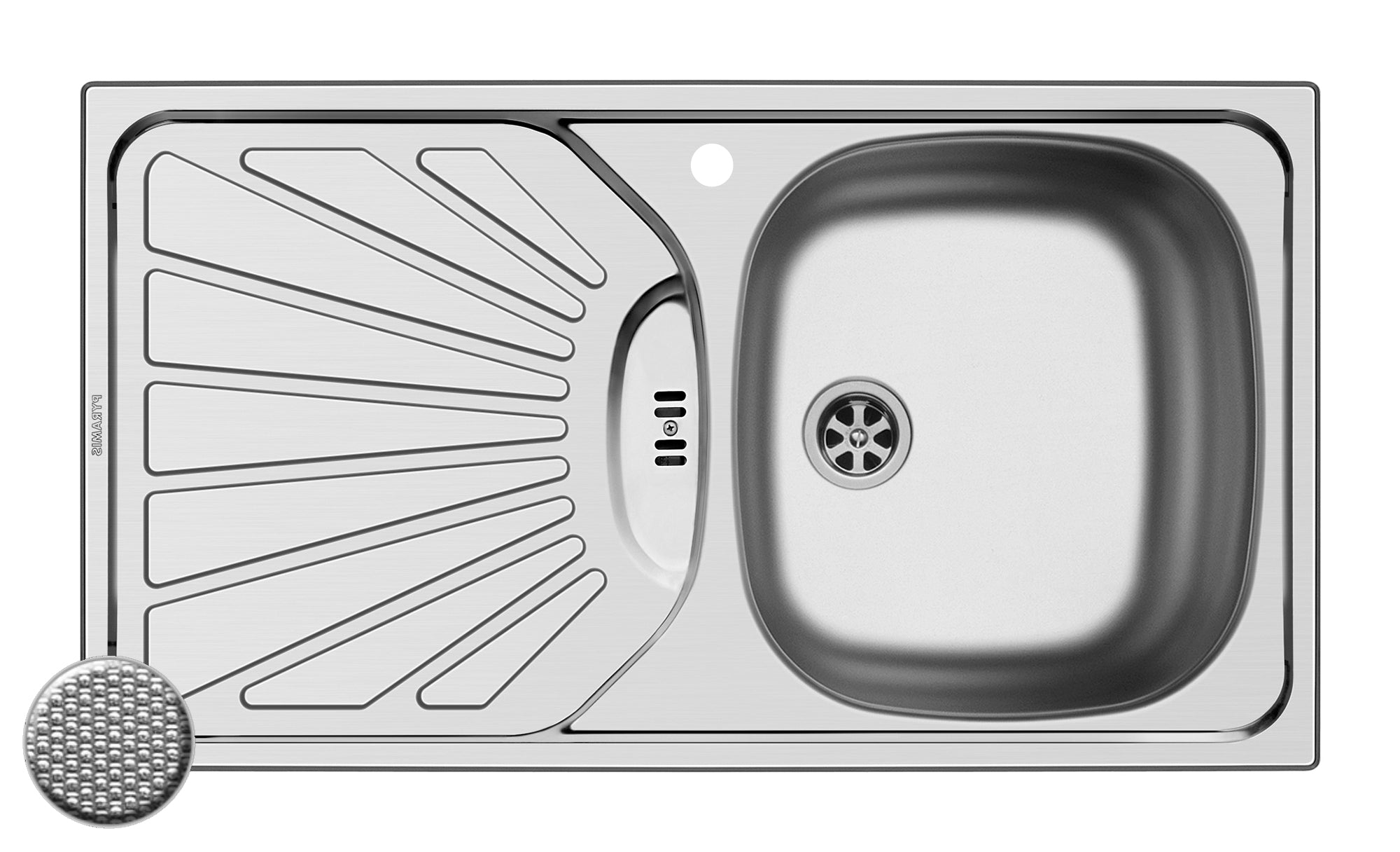 Chiuveta Inox ET78 780mm*435mm DR