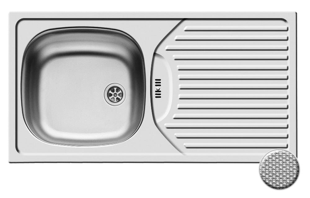 Chiuveta Inox CA1 860mm*435mm ST