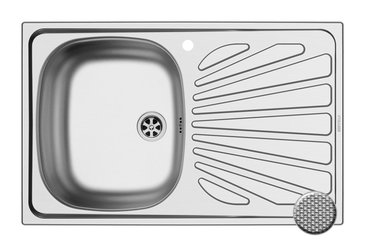 Chiuveta Inox Creta  755mm*480mm ST