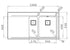 Chiuveta Inox OLYNTHOS 100x52 1 1/2B 1D DR