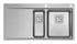 Chiuveta Inox OLYNTHOS 100x52 1 1/2B 1D DR