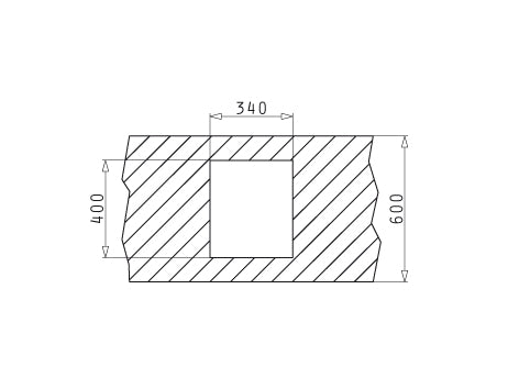 Chiuveta Inox TETRAGON 340mm*400mm