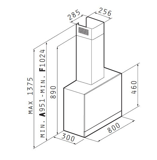 Hota Design Refleto Plus 80cm