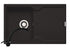 Set chiuveta granit PORTOS & baterie OSSIA - Black