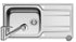 Set chiuveta inox ZEDA EXTRA + baterie FIDO
