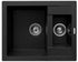 Chiuveta granit Studio 590*480 1 1/2 Negru