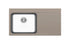 Chiuveta granit si inox PYRROS 100x52 1B 1D ST Beige