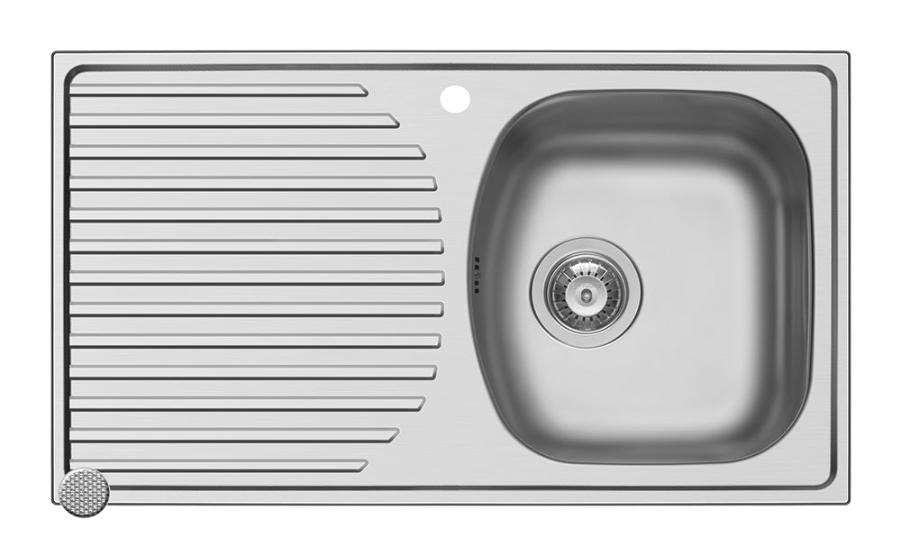 Chiuveta inox Ecoline ASPECT - inox 788mm*448mm DR