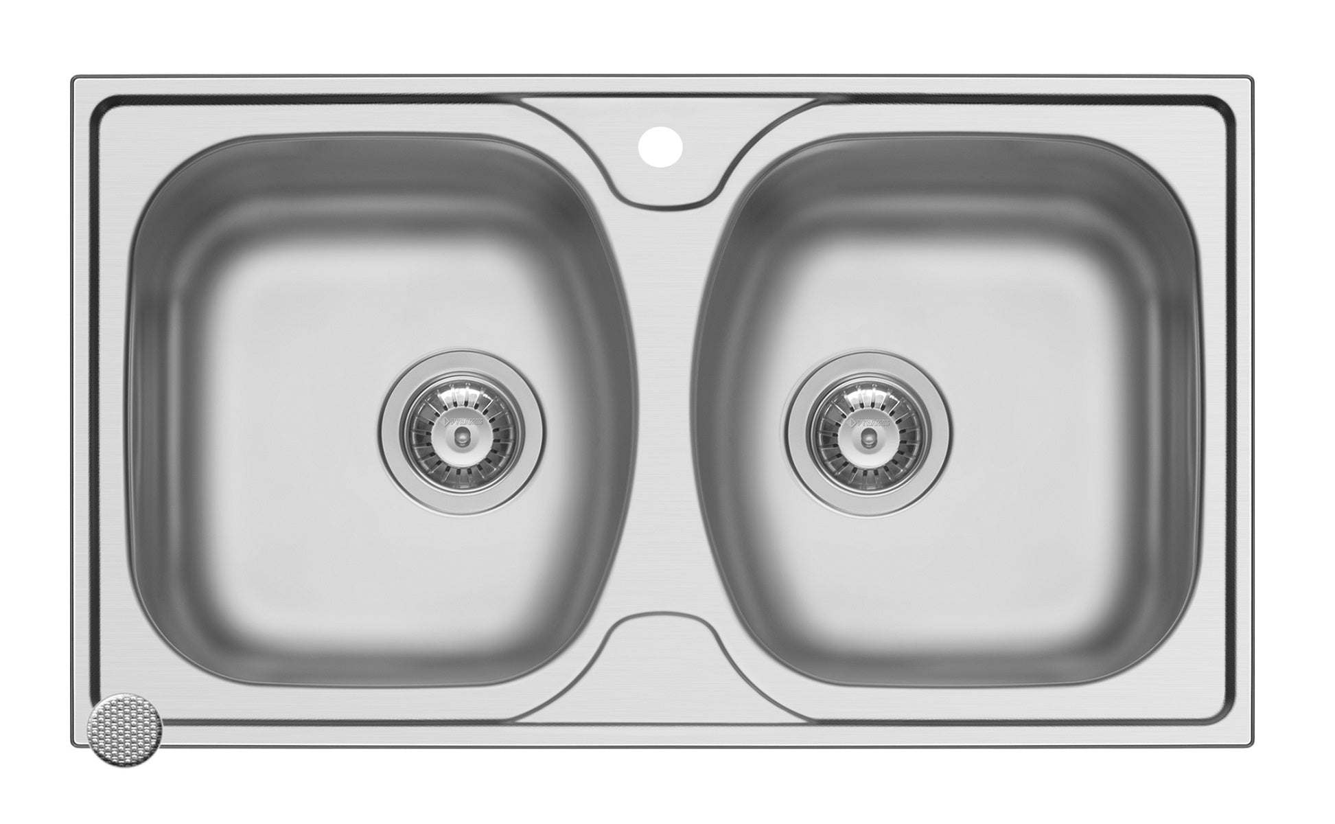 Chiuveta inox Ecoline ASPECT 2B LN