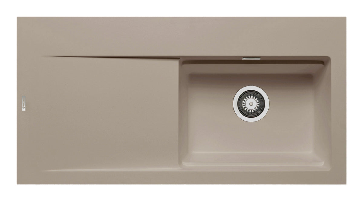 Chiuveta granit TEKTON 100x51 1B 1D DR Beige