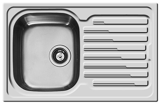 Chiuveta Inox AMALTIA 790mm*500mm