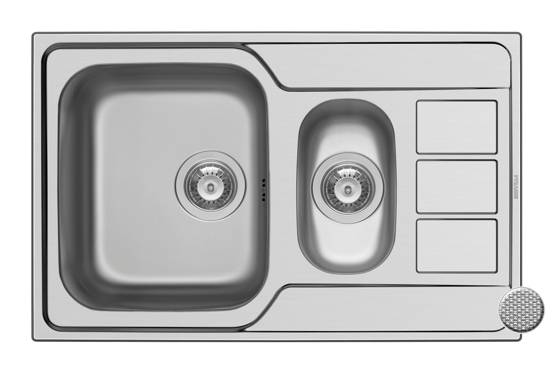 Chiuveta Inox ATHENA 790mm*500mm