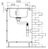Chiuveta Inox ZEDA EXTRA 1000mm*500mm