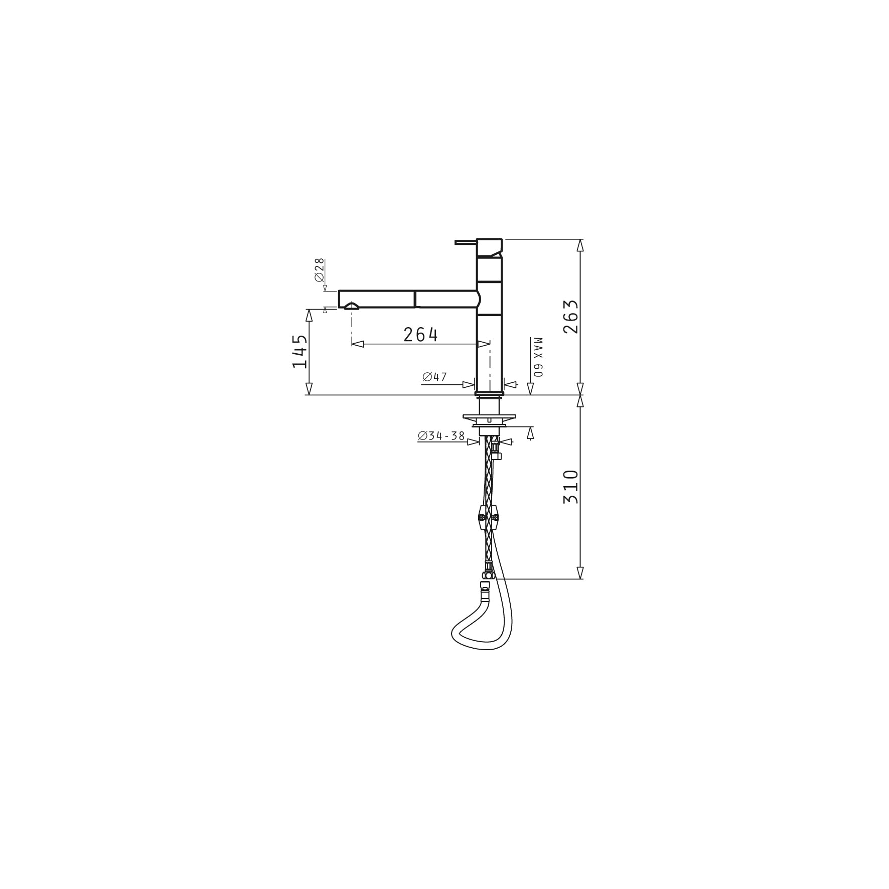 Baterie bucatarie Vibrato - crom