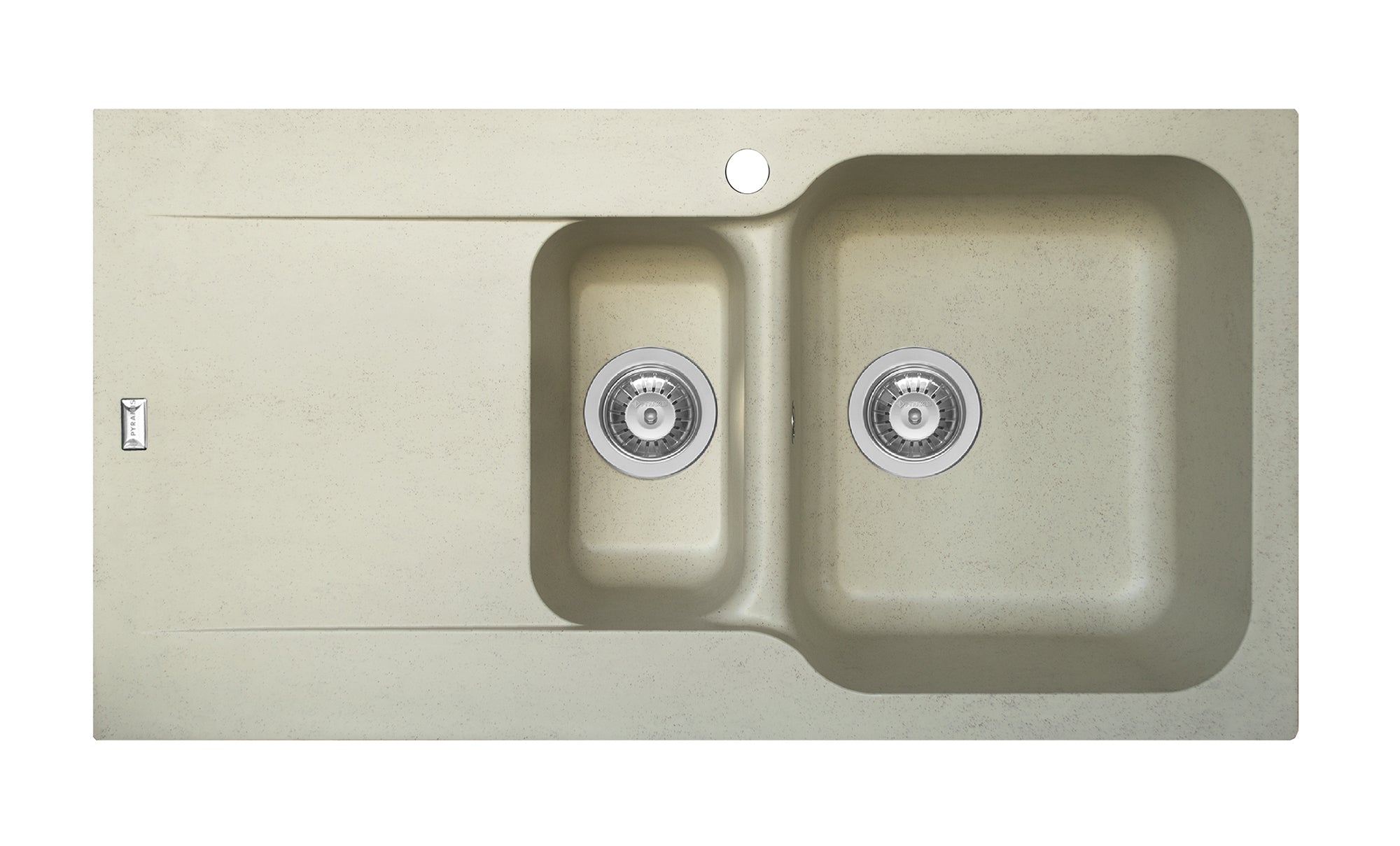 Chiuveta soft compozit Pyramis Level DUROTHEK 1 1/2B 1D DR